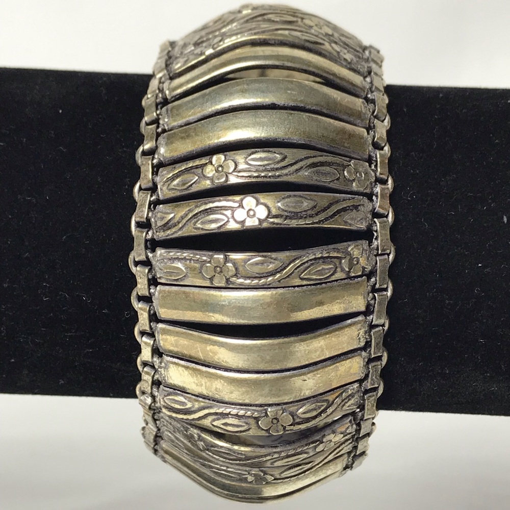 Pewter link bracelet